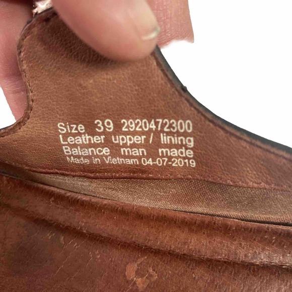 Dansko Dark Leather Mary Jane Loafers - Picture 12 of 15